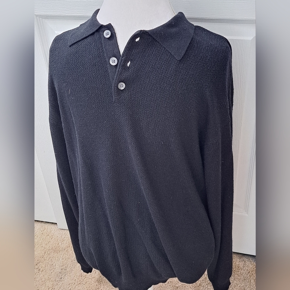 Cutter & Buck Silk/Angora Pullover Sweater  Size L